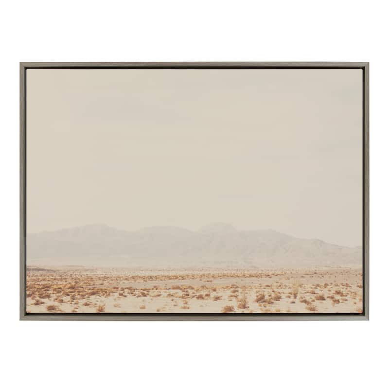 Kate and Laurel Sylvie California Dreaming Framed Canvas by Laura Evans