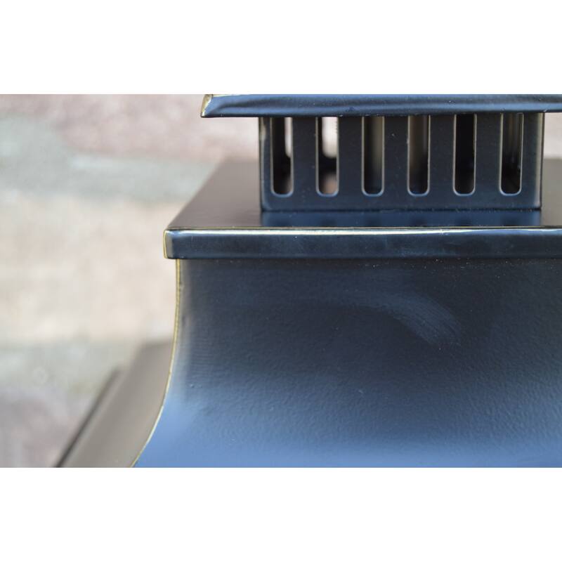AA Warehousing Morgan 2 Light Exterior Light in Imperial Black Finish