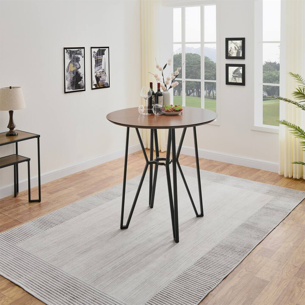 Modern Design With Stability Hight Bar Table For Writing Workstations,Office Desk(41.93 X 41.93 X 41.73 H)