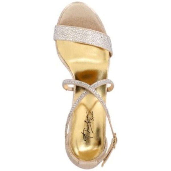 thalia sodi darria strappy sandals pewter