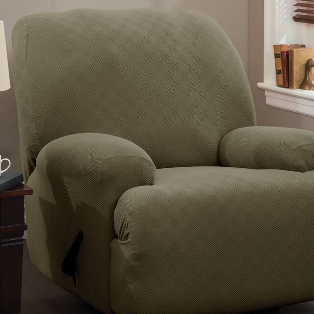 Stretch Newport Jumbo Recliner Slipcover Jumbo Recliner Overstock