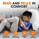 preview thumbnail 25 of 69, Cheer Collection Kids Size Reading and Backrest Pillow with Armrest