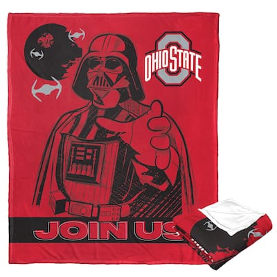 NCAA Star Wars Cobranding Influence Silk Touch Throw Blanket