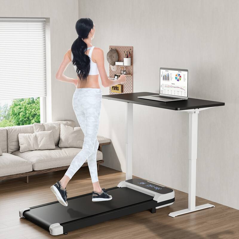 Goplus 2.5HP Under Desk Treadmill for Home and Office Remote Control - See Details