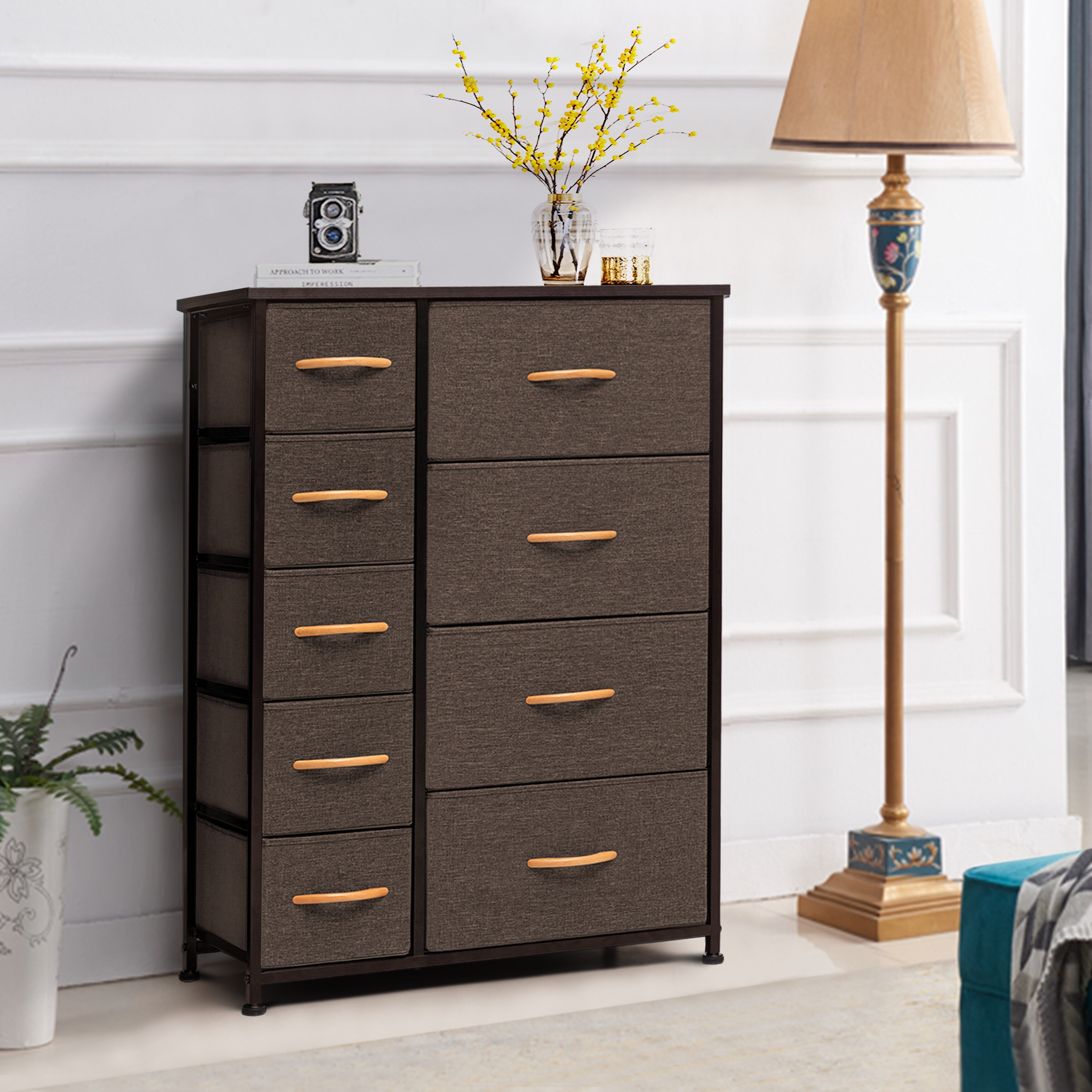 Vertical Dresser Storage Tower 9 Drawer Chest Organizer Unit For Home Overstock 32166256