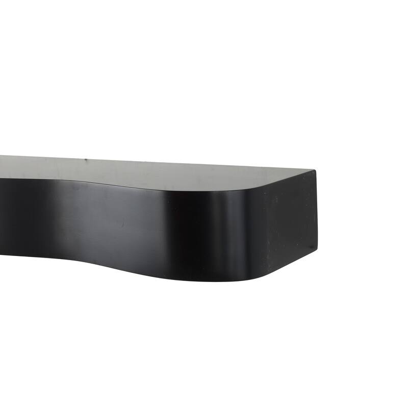 Black, Brown or Light Brown Wood Handmade Room Wall Shelf