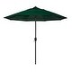 preview thumbnail 47 of 89, North Bend 9-foot Auto-tilt Round Sunbrella Patio Umbrella by Havenside Home