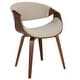 preview thumbnail 5 of 17, Carson Carrington Sauda Cross Frame Dining/ Accent Chair - N/A