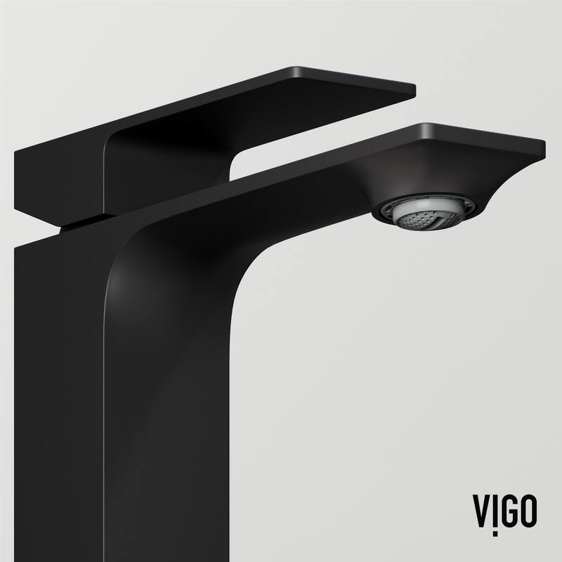 Vigo VG01054 Dunn 1.2 GPM 11" H Single Handle Single Hole Bathroom