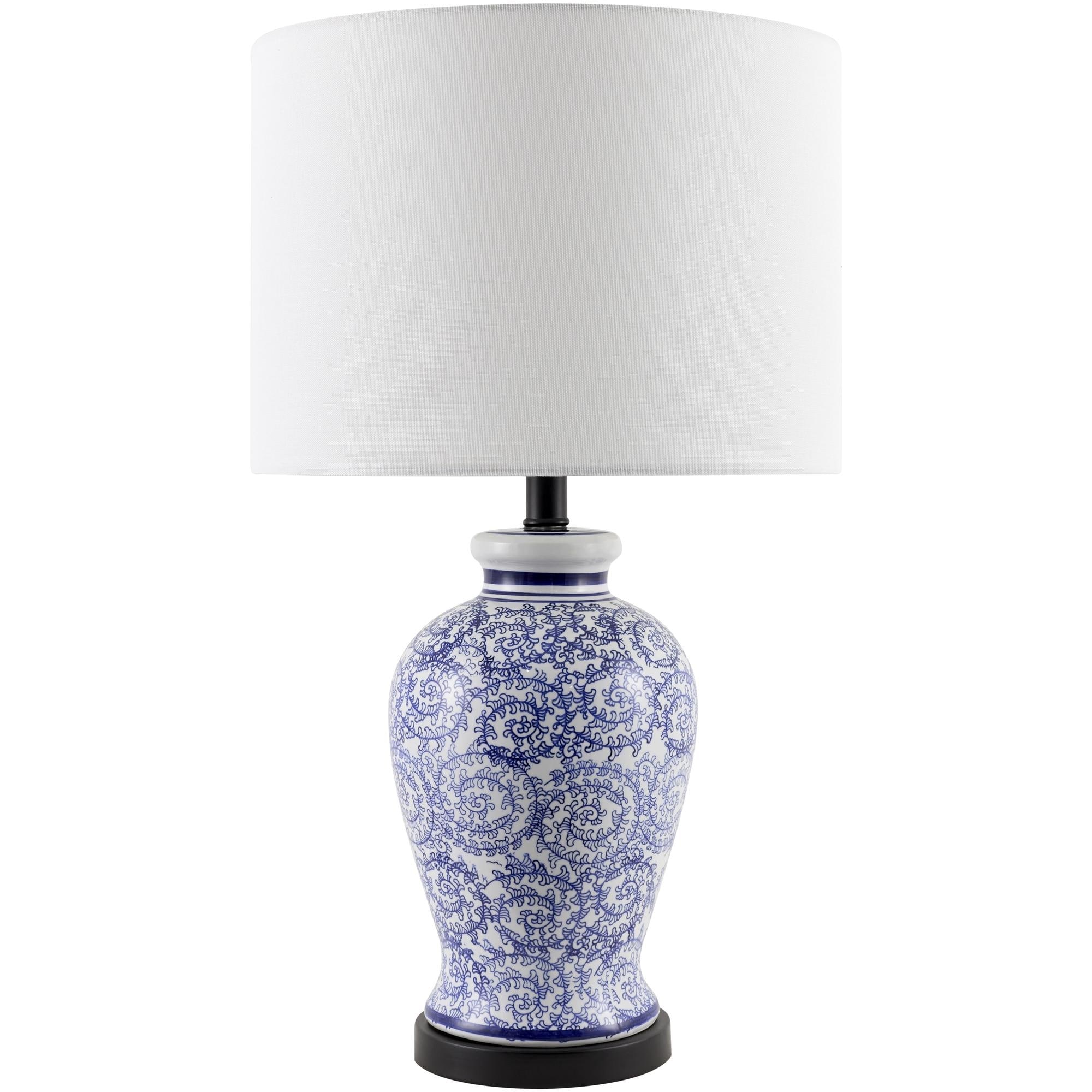 Livabliss Florezia Traditional Accent Table Lamp - 25"H x 14"W x 14"D