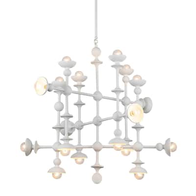 Alora Lighting CH328129 Cadence 18 Light 30" Wide Sputnik Chandelier