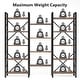 preview thumbnail 48 of 60, Large Triple Wide 5-Shelf Etagere Bookcase