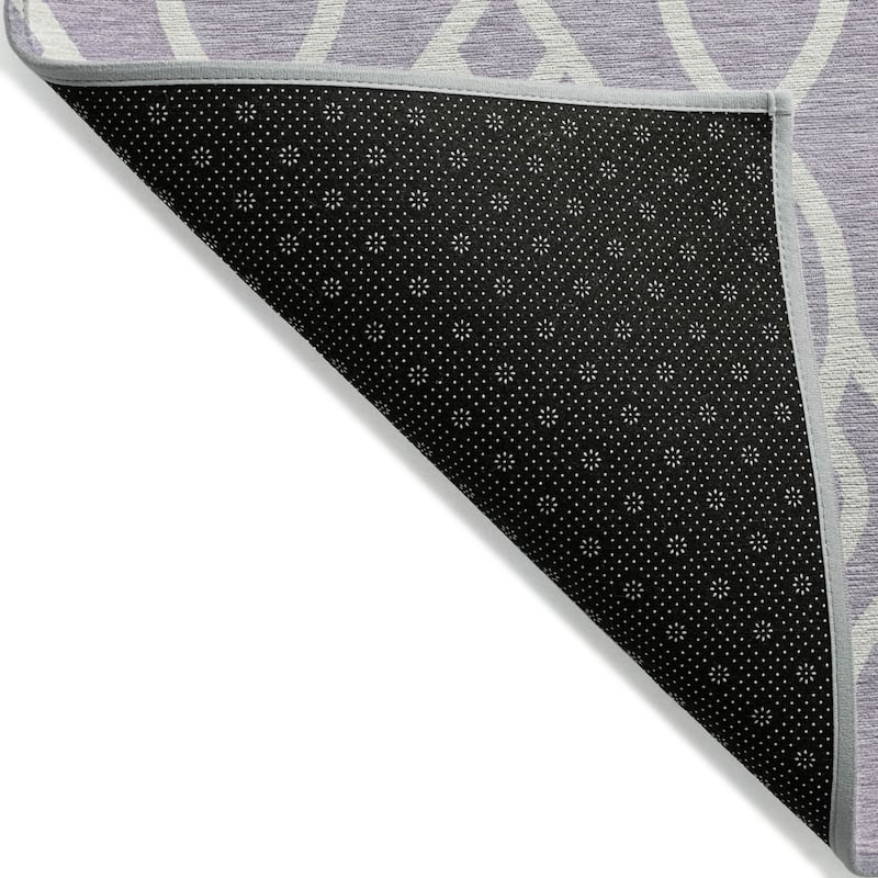 HomeRoots Trellis Transitional Rectangle Outdoor Rug