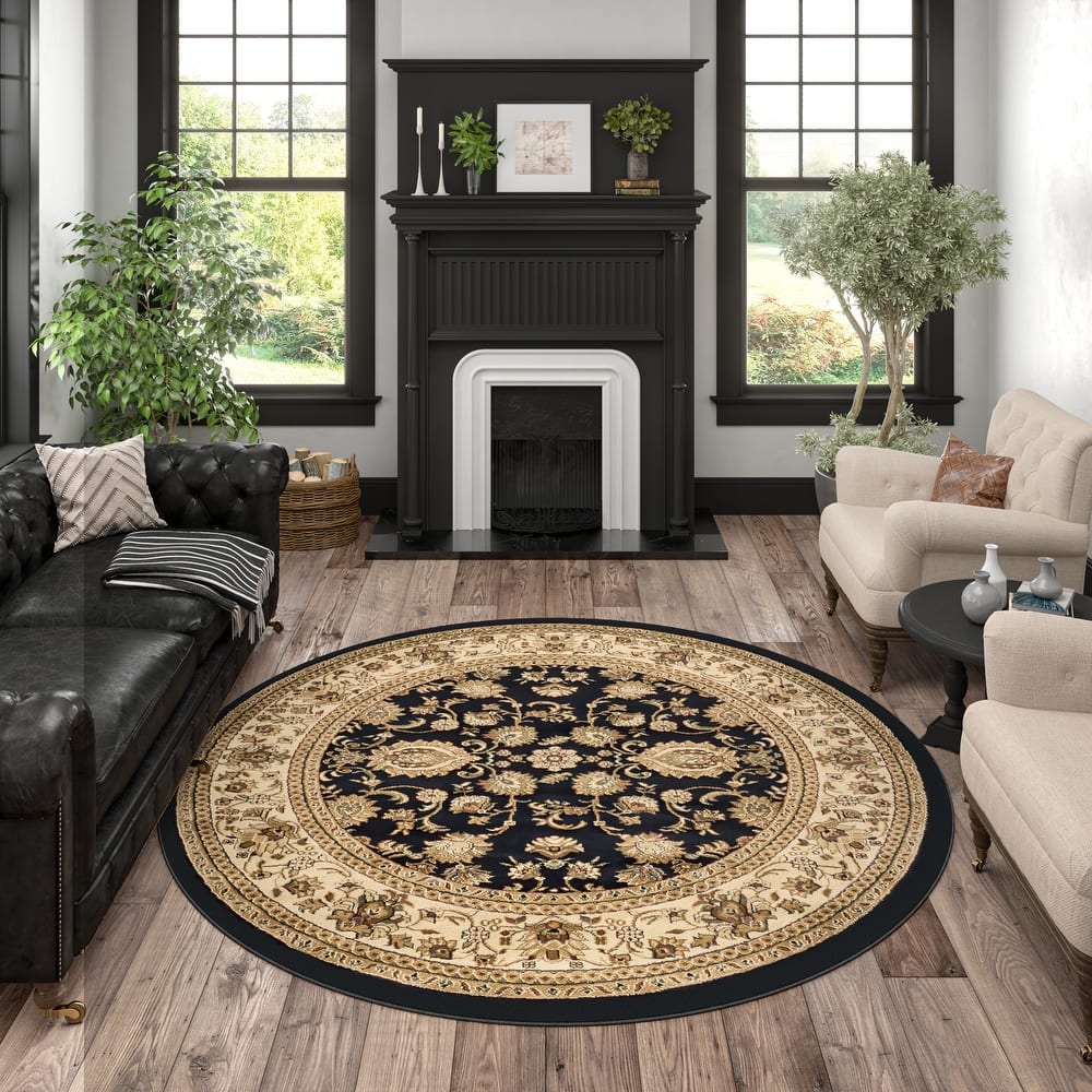 Soho Traditional Floral Oriental Indoor Area Rug