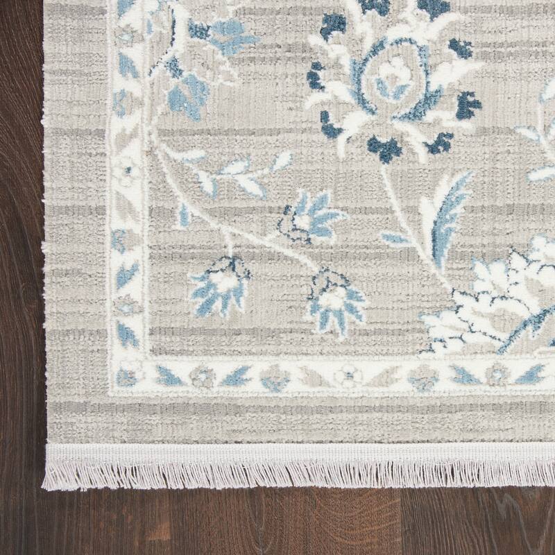 Nourison Lennox French Country Bordered Floral Area Rug