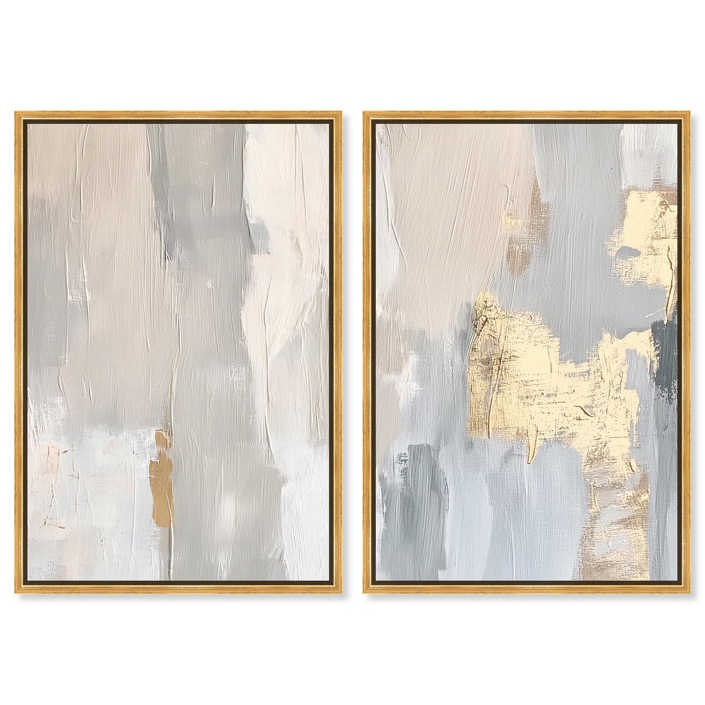 Gilded Driftwood I Canvas Set of 2 by Art Remedy