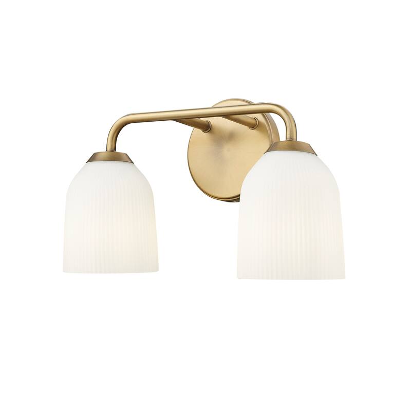 Norah Vanity Light - Vintage Brass - 2 Light