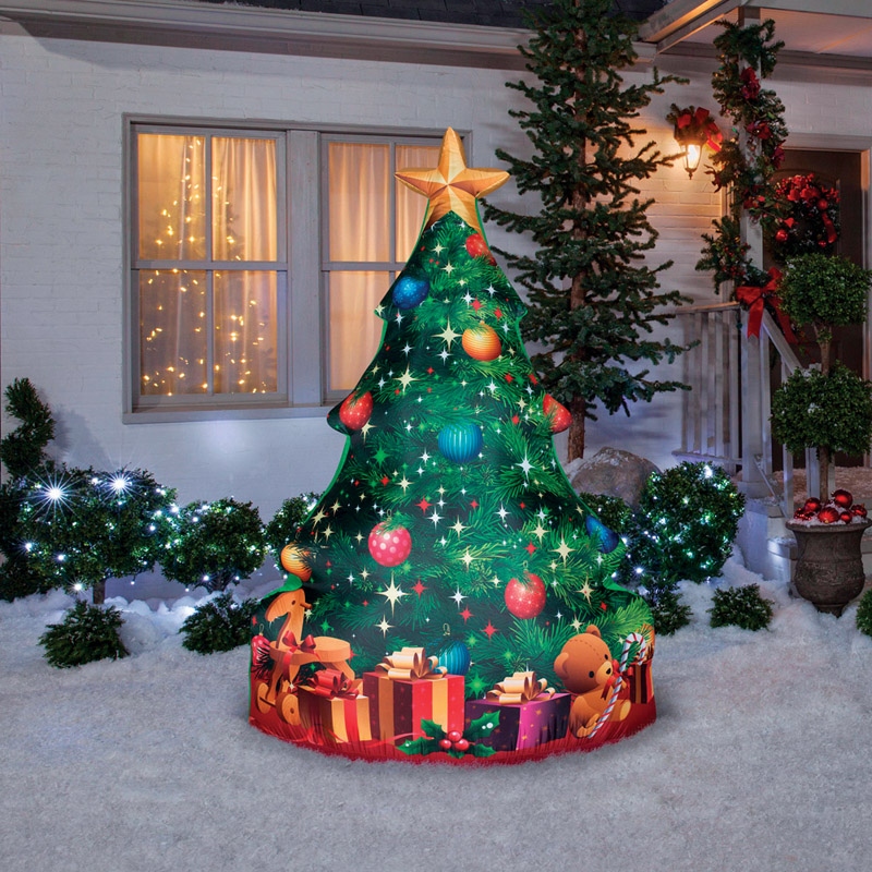 Gemmy christmas clearance tree light show