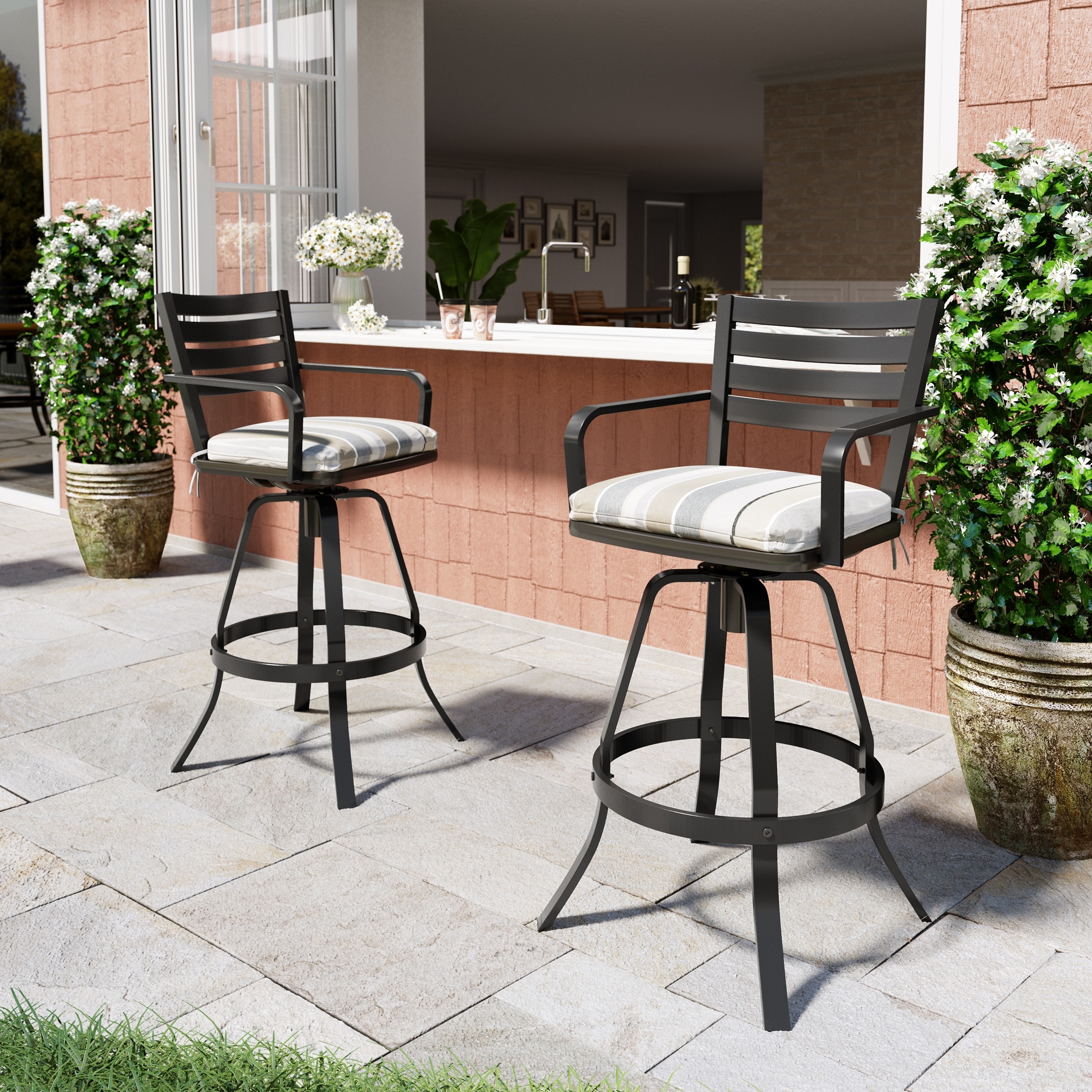 Sunbrella outlet counter stools