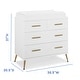 preview thumbnail 14 of 12, Sloane 4 Drawer Dresser with Changing Top and Interlocking Drawers - N/A