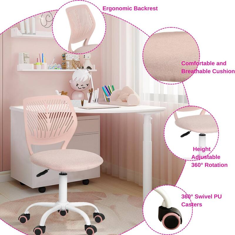 Homy Casa Ergonomic Task Chair for Teens & Home Study