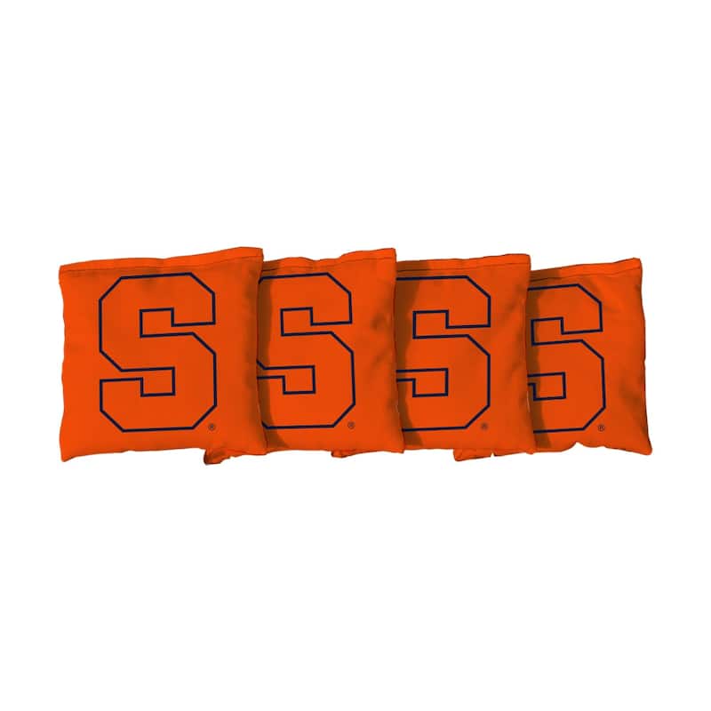 Syracuse Orange Cornhole Bags - All-Weather Resin Filled