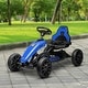 preview thumbnail 5 of 5, Blue Kids Pedal Go Kart, Adjustable Seat, Shock-Absorbing Wheels, Ages 3-8