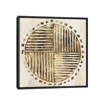 iCanvas "African Lines I" by Eva Watts Framed Canvas Print