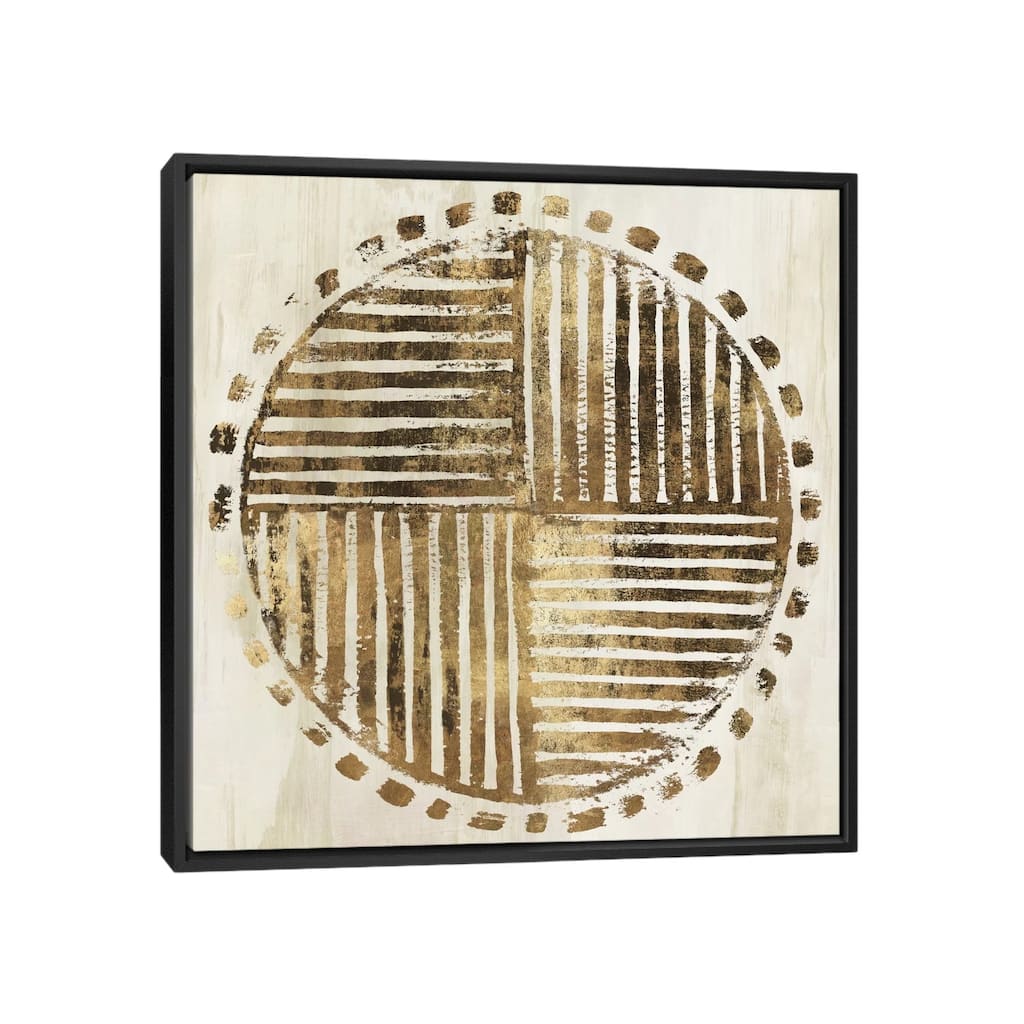 iCanvas "African Lines I" by Eva Watts Framed Canvas Print