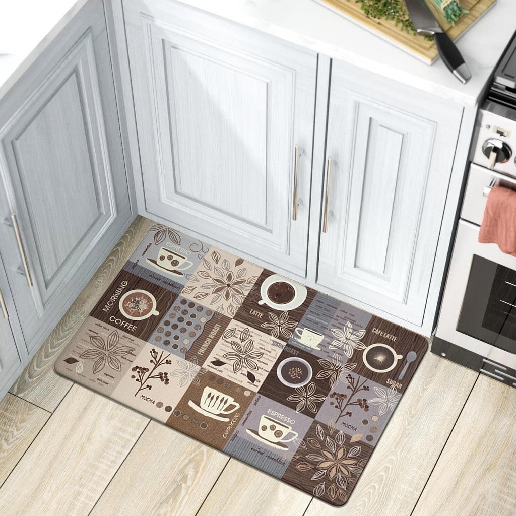 World Rug Gallery Coffee Kitchen Anti Fatigue Standing Mat - On Sale - Bed  Bath & Beyond - 32234150