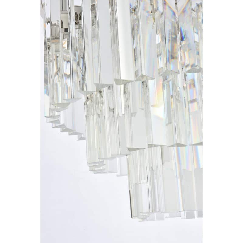 Bombay? Perth Collection Grand Crystal Pendant Lamp