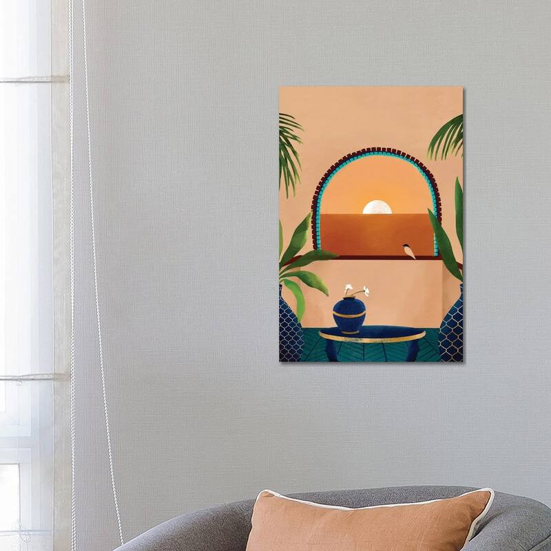 iCanvas "Sunset Balcony" by Bria Nicole Canvas Print - 26x18x1.5