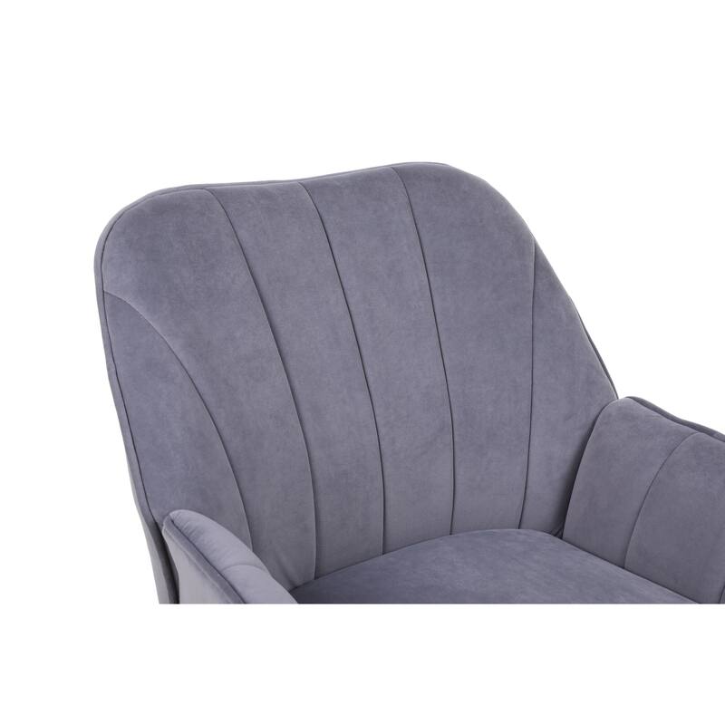 Modern Mid Century Chair Velvet Armchair Wingback Chairs Accent Chairs