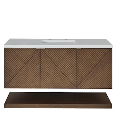 James Martin Vanities D200-V48-3WZ Marcello 48" Free Standing Vanity