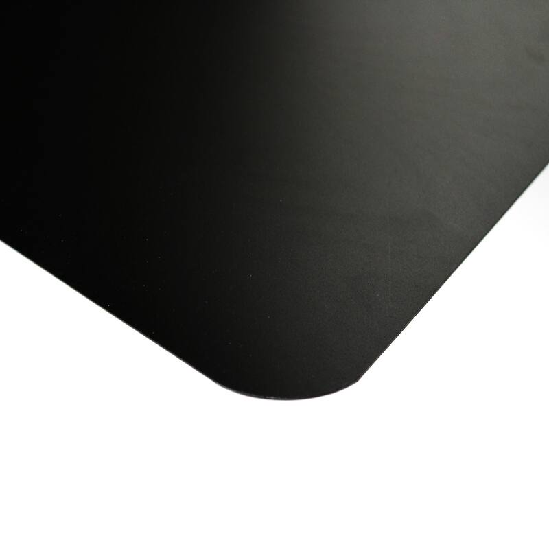 Floortex® P-Tex Polypropylene Pet Crate Floor Protection Mat - XL - 26" x 38" - Black - 26" x 38"