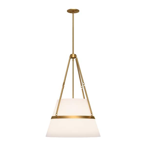 slide 2 of 2, Oliver Aged Gold/White Linen
