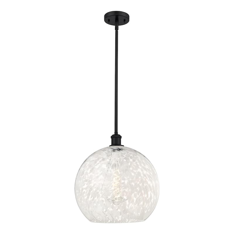 Innovations Lighting 516-1S-17-14 White Mouchette Pendant White