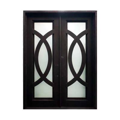 Iris Double Iron Doors
