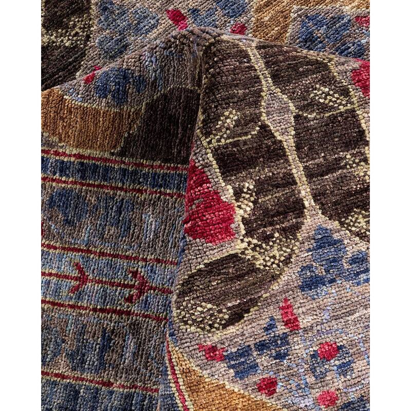 Overdyed, One-of-a-Kind Hand-Knotted Area Rug - Beige - 5' 0" x 7' 7"