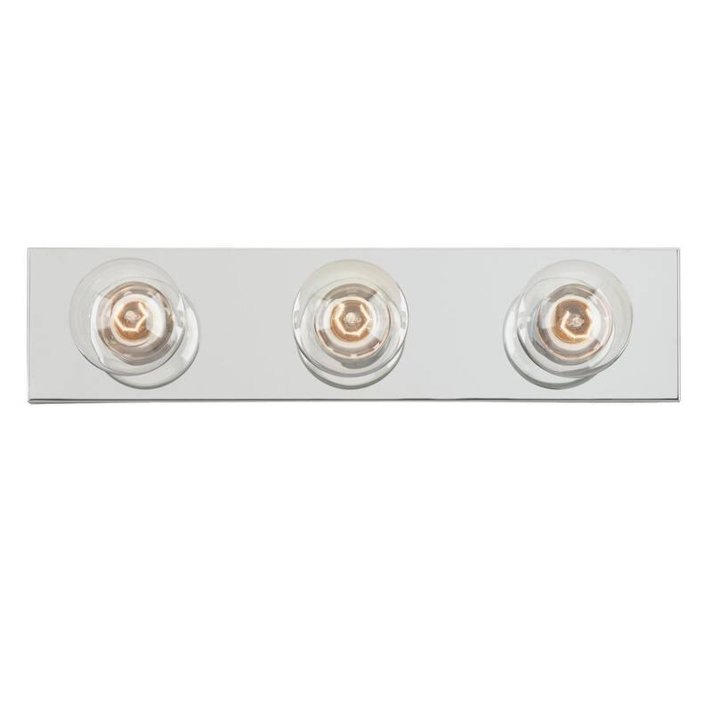 Westinghouse Interior Bath Bar, Chrome Finish - 3-Light