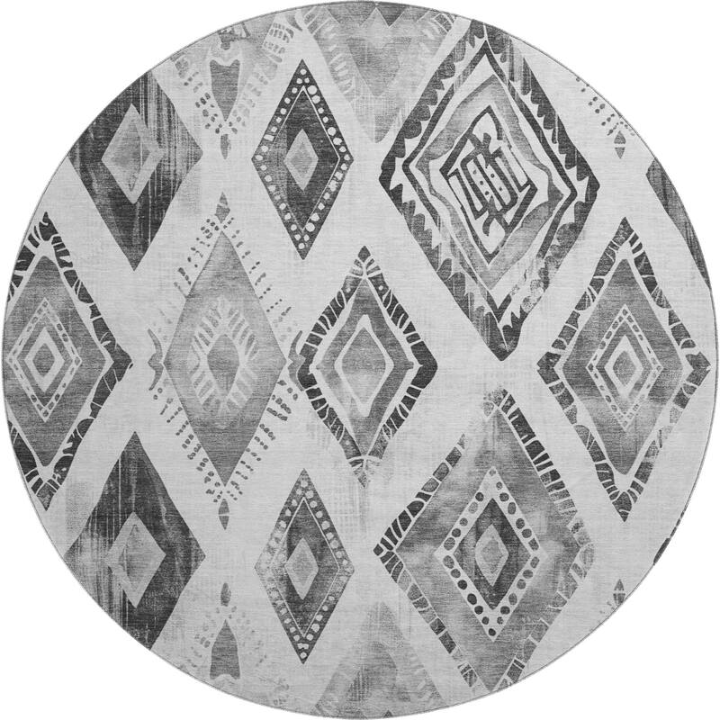 Premium Washable Super Soft Modern Diamonds Mayfield Rug