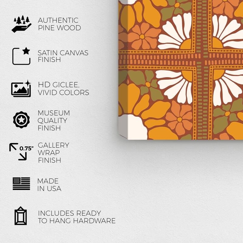Wynwood Studio Canvas Abstract Thankful Holiday Napkin Gold and Modern & Contemporary Wall Art Canvas Print