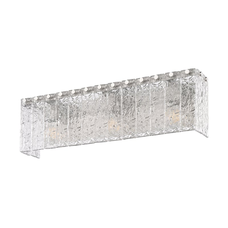 Z-Lite Glacier 3 Light Vanity - Brushed Nickel