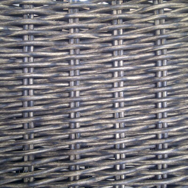 7-Piece Brown Jamison Eucalyptus Wicker Rectangular Patio Dining Set 82.5"