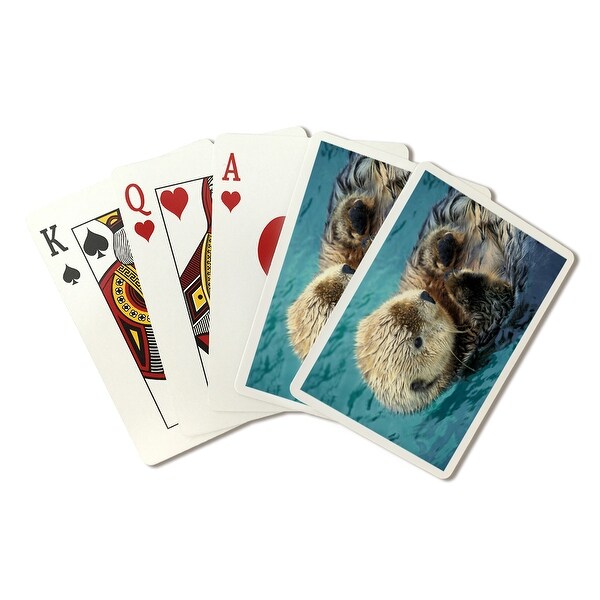 Sea Otter Up Close - LP Photography (Poker Playing Cards Deck)