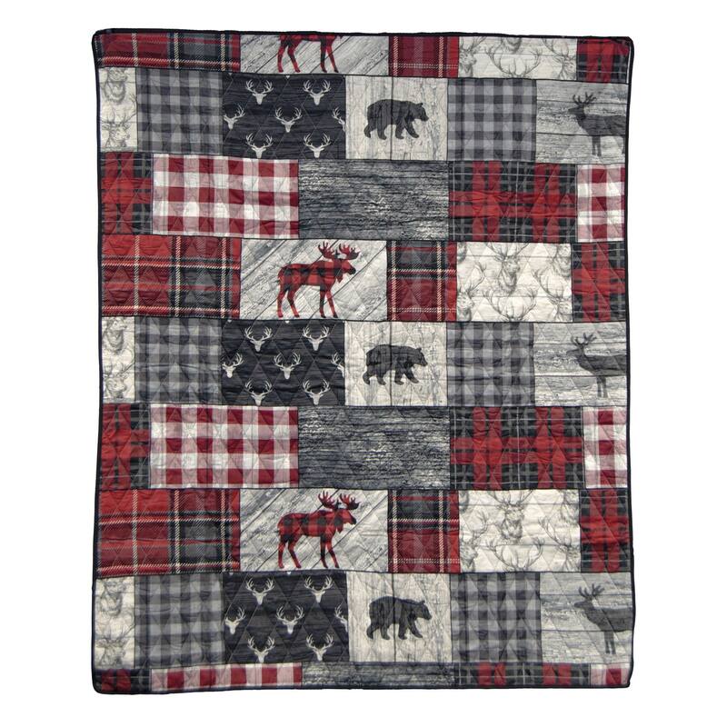 Your Lifestyle by Donna Sharp Timber Microfiber Throw