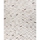 preview thumbnail 2 of 21, Swindon Handmade Herringbone Viscose & Hair-on-hide Area Rug