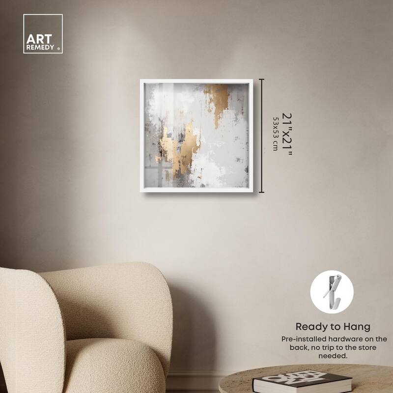 Ghostly Glimmer I Shadowbox by Art Remedy