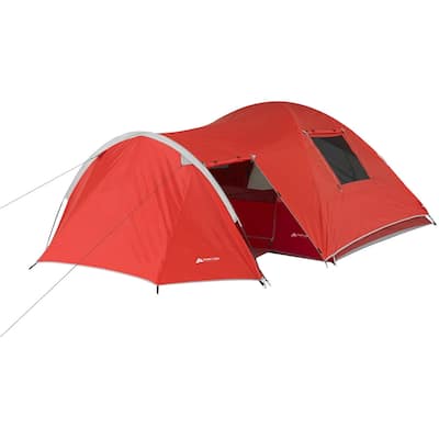 4-Person Dome Tent, with Vestibule and Full Coverage Fly