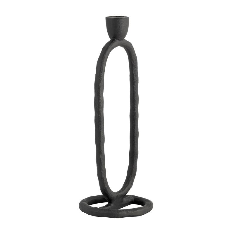Sagebrook Home Oval Ring Taper Candle Holder